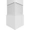 Ekena Millwork Craftsman Classic Square Non-Tapered Paramount Fretwork Column w/ Standard Capital & Standard Base CC1209ENPMTCSCS - alternate 3